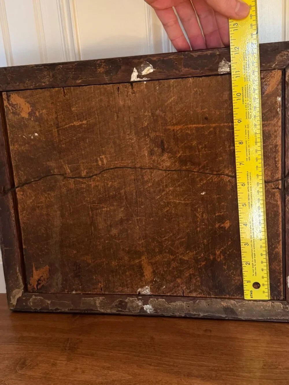 Antique Victorian Oak Wood Picture Frame Fits 11x14 Artwork